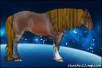 Horse Color:Gray Painted Bay