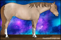 Horse Color:Liver Red Roan Pearl 