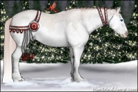 Horse Color:Platinum Buckskin Ice Pearl Sabino Splash