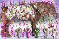 Horse Color:Gold Champagne Ice Appaloosa 