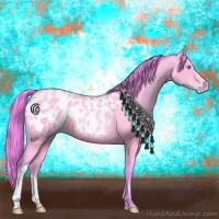 Horse Color:Watercolor Buckskin Pearl Appaloosa 