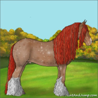 Horse Color:Painted Chestnut Varnish 