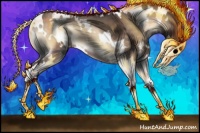 Horse Color:White Spotted Brown Onyx Mushroom Splash