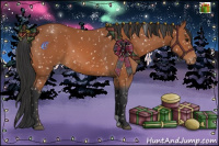 Horse Color:Bay Snowflake Varnish 