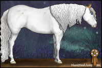 Horse Color:Silver Buckskin Splash Tobiano 