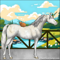 Horse Color:White Spotted Chocolate Silver Smoky Grullo Chinchilla Ice Pearl Onyx