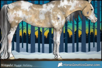 Horse Color:White Spotted Buckskin Dun Splash 