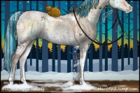 Horse Color:Painted Sable Champagne Onyx Sabino Tobiano 