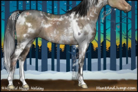 Horse Color:Gray White Spotted Brown Ice Dun Mushroom 