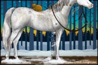 Horse Color:White Spotted Chocolate Silver Smoky Grullo Chinchilla Onyx Splash