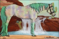 Horse Color:Nacre Watercolor Bay