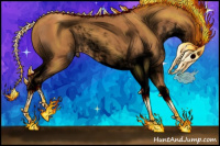 Horse Color:Gray Void Gold Champagne Sabino