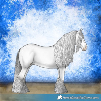 Horse Color:Brown Onyx Sabino Snowflake Varnish 