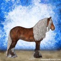 Horse Color:Silver Bay Ice Sabino