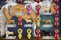 Horse Color:Silver Buckskin Splash Tobiano 
