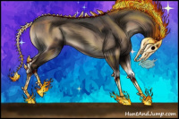 Horse Color:Silver Blue Onyx Sabino