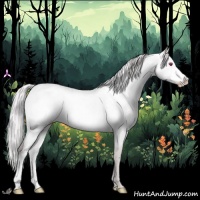 Horse Color:Chocolate Silver Amber Champagne Chinchilla Frame 