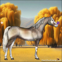 Horse Color:Liver Red Onyx Mushroom 