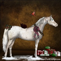Horse Color:White Spotted Liver Red Dun Ice Pearl Mushroom Sabino Rabicano Brindle 