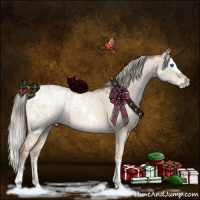 Horse Color:White Spotted Liver Red Dun Ice Pearl Mushroom Splash 