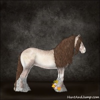 Horse Color:Liver Red Onyx Ice Pearl
