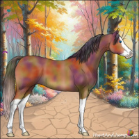 Horse Color:Nacre Bay Splash 