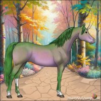 Horse Color:Watercolor Bay