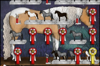 Horse Color:Silver Buckskin Roan Splash Tobiano