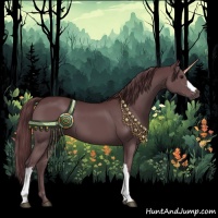 Horse Color:Chocolate Black Chinchilla 