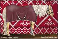 Horse Color:Palomino Near Leopard Rabicano 