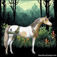 Horse Color:Silver Grullo Tobiano Frame 