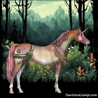 Horse Color:Painted Nacre Silver Bay Onyx Rabicano 