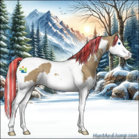 Horse Color:Painted Silver Buckskin Dun Splash Tobiano  and Painted Silver Smoky Grullo Splash Tobiano 