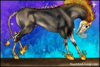 Horse Color:Blue Onyx Splash 