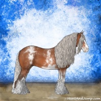 Horse Color:White Spotted Silver Bay Splash 
