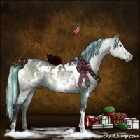 Horse Color:Painted White Spotted Silver Grullo Chinchilla Rabicano Brindle