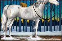 Horse Color:White Spotted Silver Smoky Grullo Chinchilla Ice Pearl Sabino Brindle 