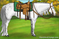 Horse Color:Black Frame