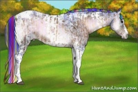 Horse Color:Painted Brown Ice Onyx Tobiano  and Watercolor Brown Ice Onyx Tobiano 
