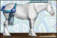 Horse Color:Platinum White Spotted Gold Cream Champagne Dun Splash 