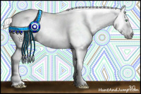 Horse Color:Gray Platinum Silver Classic Champagne Roan Dun Splash 