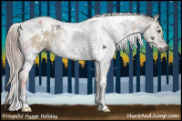 Horse Color:Gray White Spotted Silver Brown Dun Splash Tobiano 
