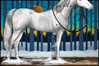 Horse Color:Gray White Spotted Brown Pearl Dun Mushroom Sabino Splash Rabicano
