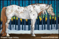 Horse Color:Gray White Spotted Liver Red Dun Ice Near Leopard Brindle 