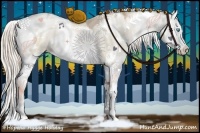 Horse Color:White Spotted Chocolate Palomino Pearl Dun Splash Rabicano 