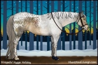 Horse Color:Chocolate Palomino Tobiano