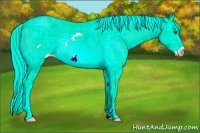 Horse Color:Palomino Ice Frame