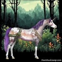 Horse Color:Painted Watercolor White Spotted Brown Onyx Splash