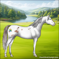 Horse Color:Bay Splash Tobiano Appaloosa 