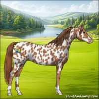 Horse Color:Chestnut Appaloosa 